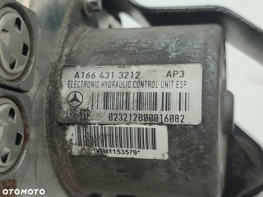 POMPA HAMULCOWA ABS CITROEN STEROWNIK MERCEDES W166 ML 3.0 D A1664313212 - 7