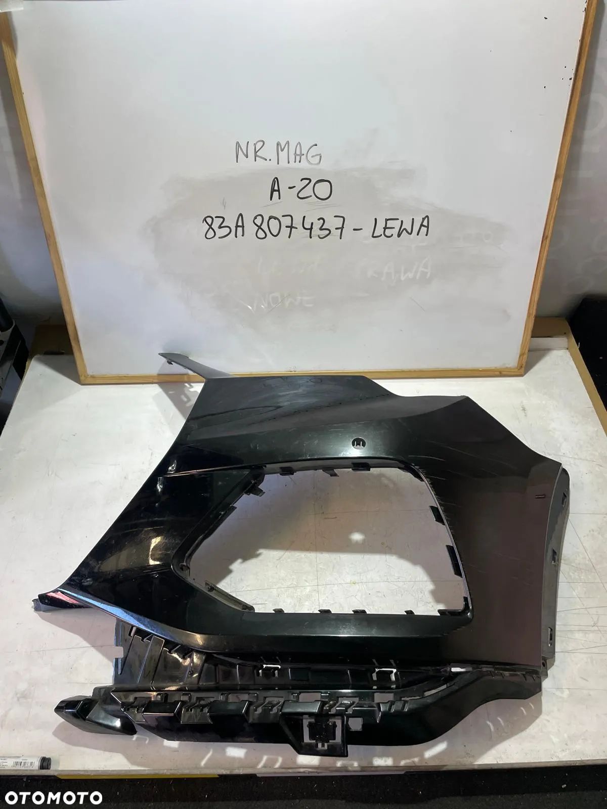 NAROŻNIK ZDERZAKA LEWY PRZÓD AUDI Q3 83A807437 - 1