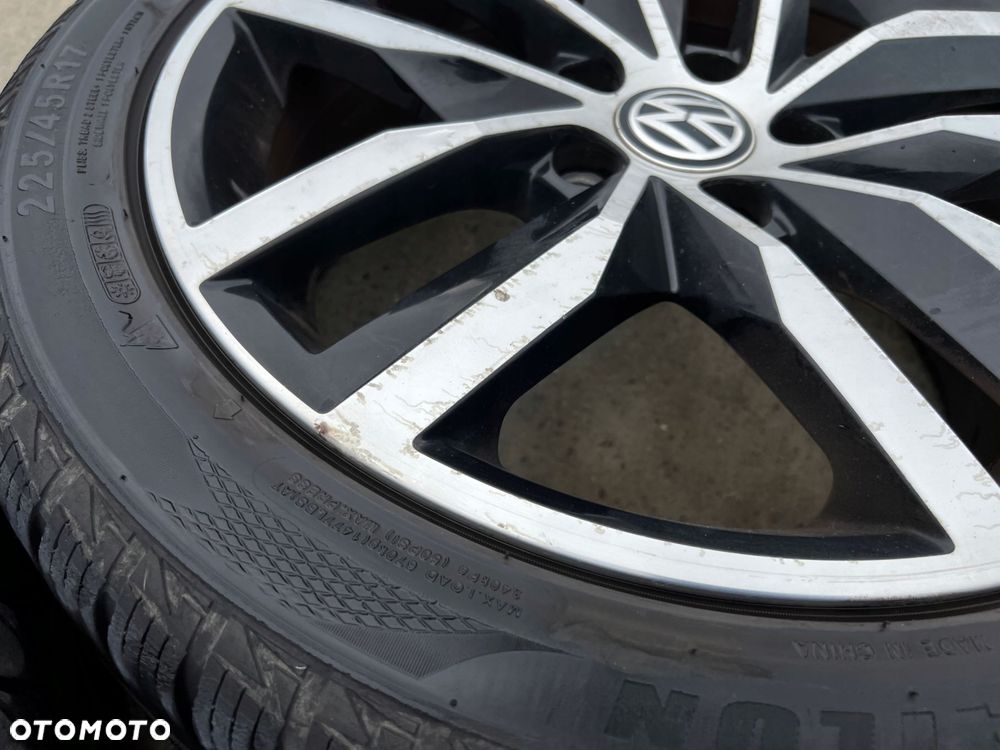 KOŁA FELGI OPONY CAŁOROCZNE ZIMOWE VW GOLF VII GOLF SPORTSVAN I 225/45 R17 - 9