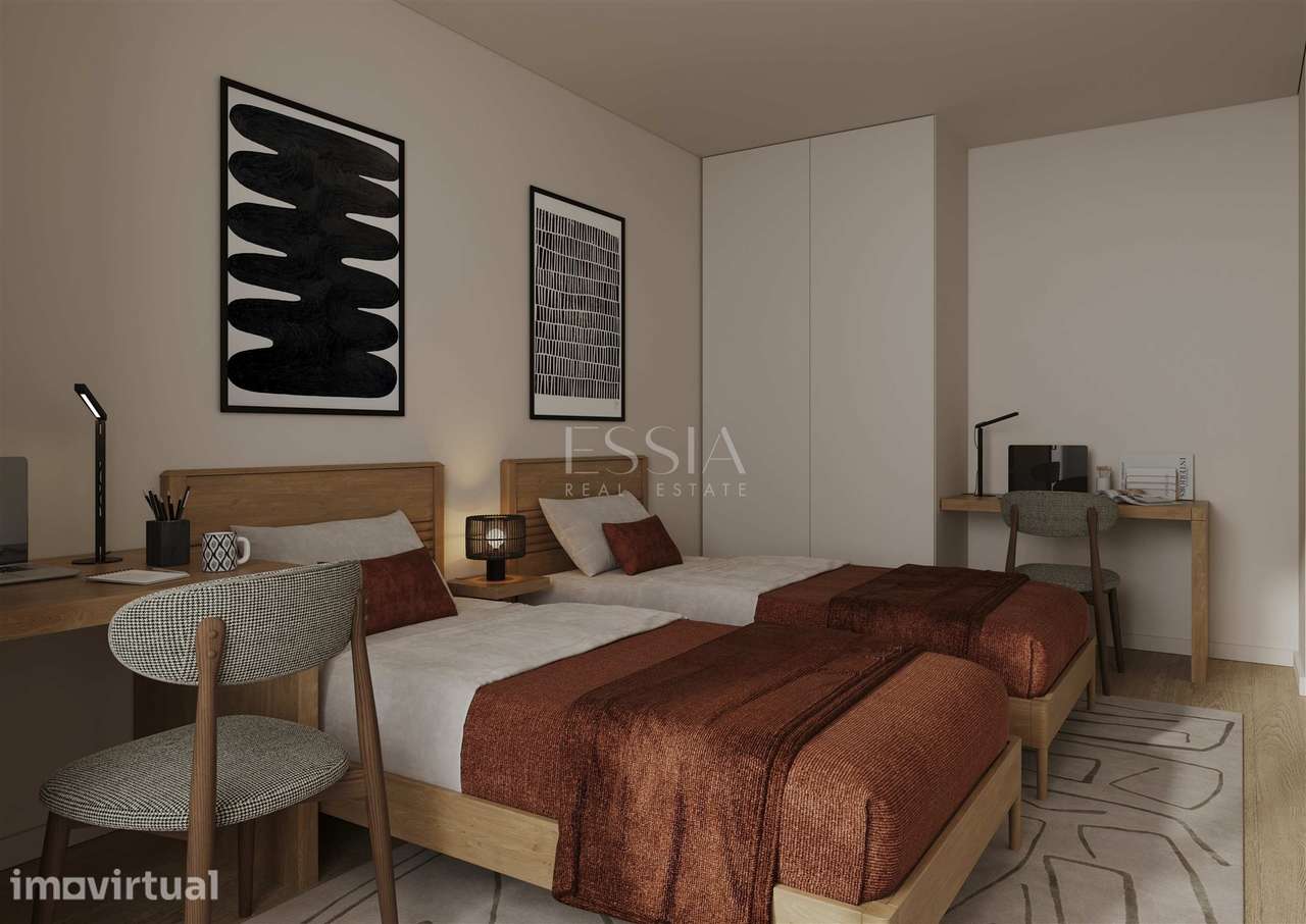 T2 Varanda e Garagem Próximo Amial | T2 Paranhos Condominio Fechado - Grande imagem: 3/13