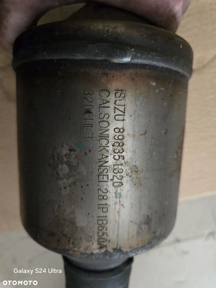 DPF/FAP  Isuzu D max 1,9 19 rok