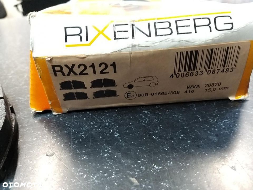 Klocek hamulcowy kpl. przód OYOTA CAMRY, CARINA II, CELICA, COROLLA, FX, CORONA, MR  PASEO, STARLET, - 3