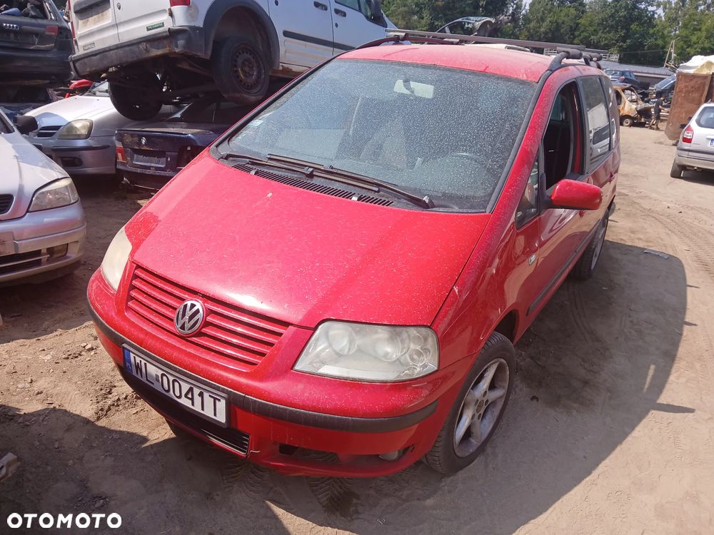 volkswagen sharan I lift silnik 1.9 tdi AUY skrzynia FUX sanki belka przód tył wahacz zacisk - 1