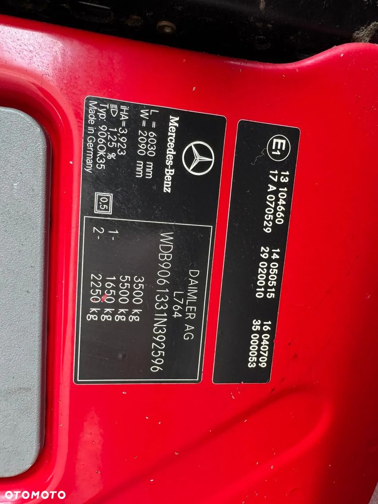 Mercedes-Benz SPRINTER SKRZYNIA PLANDEKA - 36