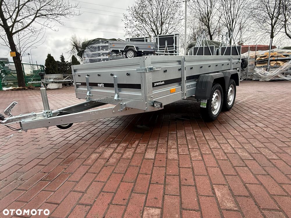 Martz Przyczepa Martz Premium 300/2 2 oś 300x150x40cm dwuosiowa DMC 750kg dostawa - 15
