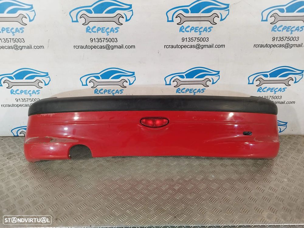 PARACHOQUES TRASEIRO TRÁS PEUGEOT 206 I 1 MK1 FASE I 9628638277 PARA-CHOQUES PARA CHOQUES - 1