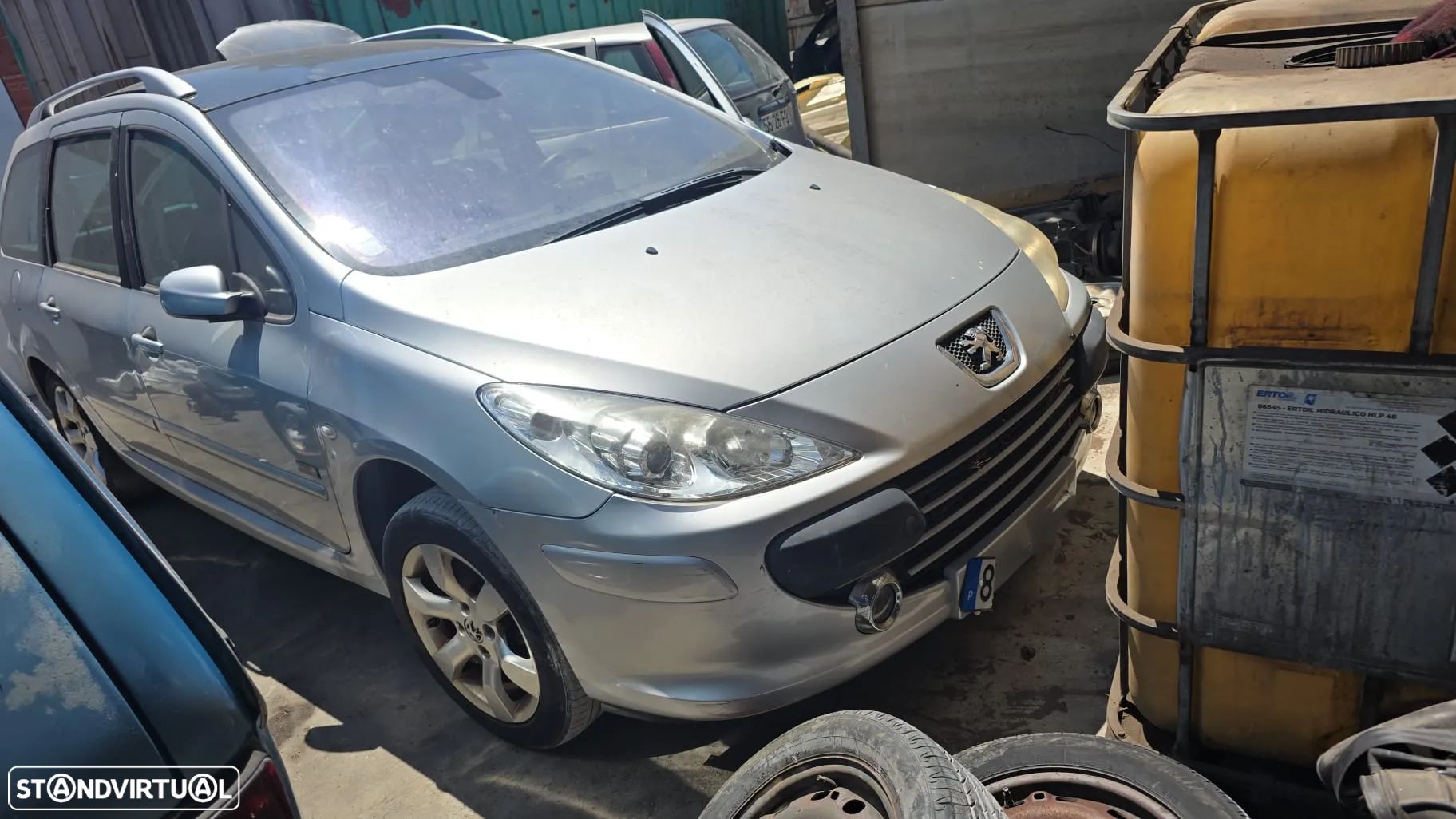 Frente completa sem airbags peugeot 307 - 1