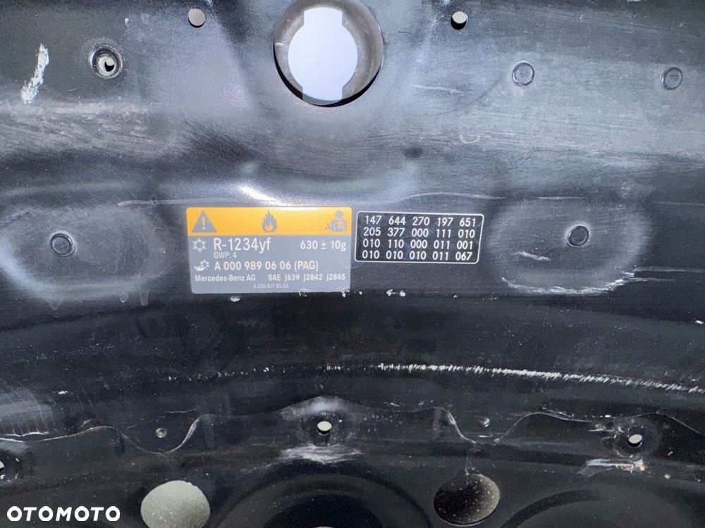 PRZÓD MERCEDES C KLASA W205 A205 ZDERZAK MASKA BŁOTNIKI LAMPY PERFORMANCE - 6