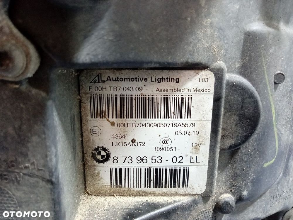 BMW X4 F98 F97 G02 G01 REFLEKTOR LEWY PRZÓD LAMPA PRZEDNIA LED EU 8739653 - 7