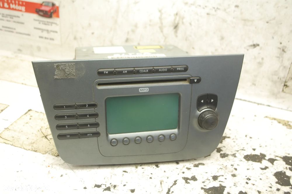 RADIO FABRYCZNE CD 5P1035186B SEAT ALTEA XL TOLEDO III - 8
