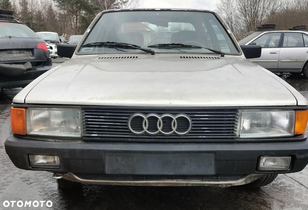 AUDI 80 B2 1,6L 8v SOHC BŁOTNIK LAMPA MASKA ZDERZAK PRZÓD TYŁ KLAPA FOTEL CAŁY NA CZĘŚCI - 1