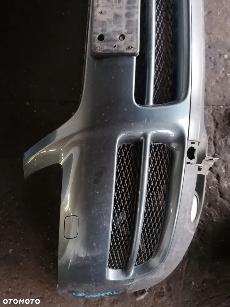 VW TOUAREG 05r ZDERZAK PRZÓD PRZEDNI LD7U - 4