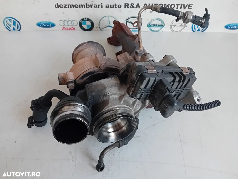Turbo Turbina Bmw X3 F25 F30 F31 F20 F21 F10 F11 2.0 Diesel N47 184 CP Cod 8517452 - 6