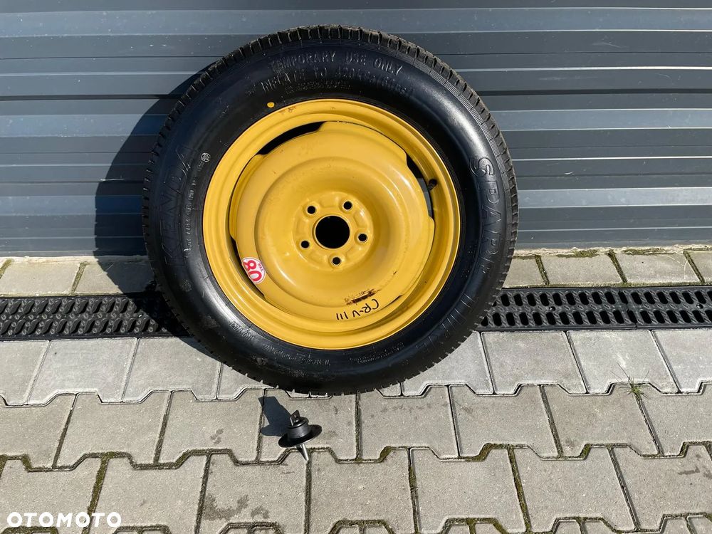 HONDA CR-V III IV 06-18 KOŁO DOJADOWE T155/90D17 - 2