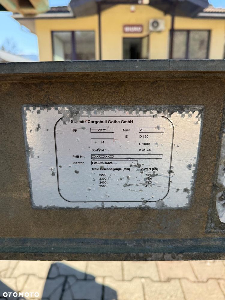 Schmitz Cargobull ZKI 18 przyczepa wywrotka tandem, plandeka, TOP! - 14