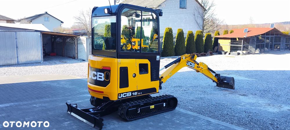JCB JCB 16 C-1 mini koparka 3 łyżki szybkozłącze 19c1 sprowadzona 8018 serwisowana - 10