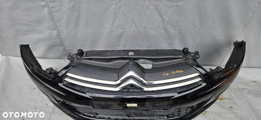CITROEN C4 II ZDERZAK PRZEDNI GRILL HALOGENY KRATKI - 4