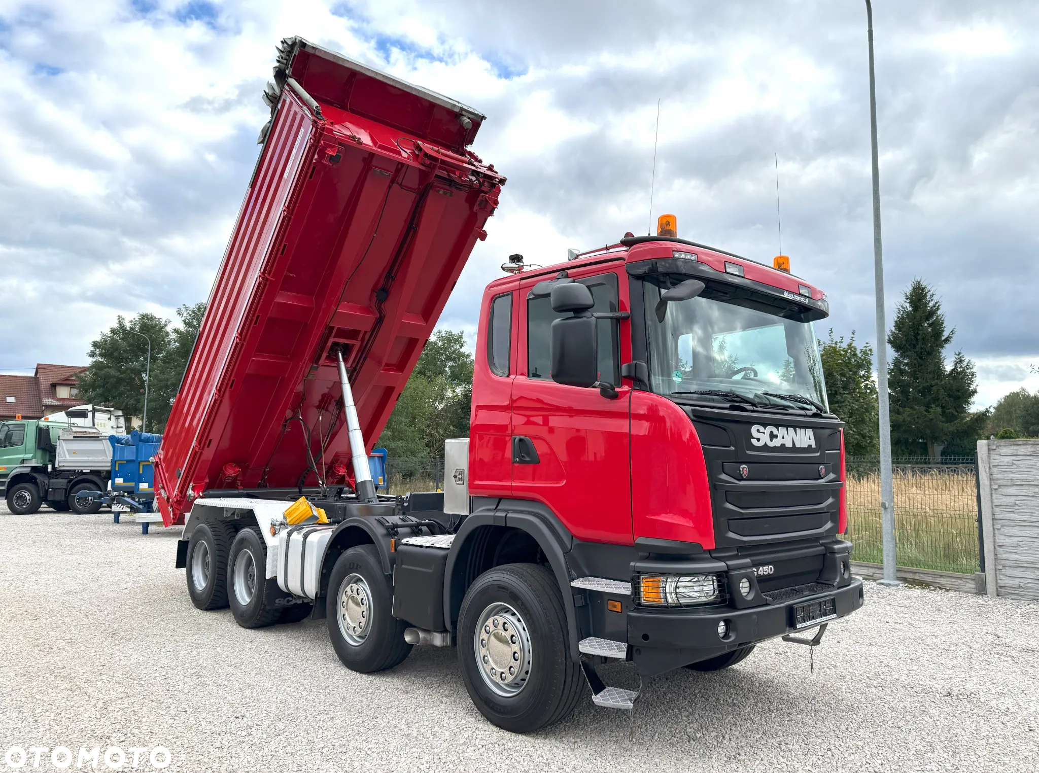 Scania G450 - BEZ EGR, 8x4, WYWROTKA - BORDMATIC - 7