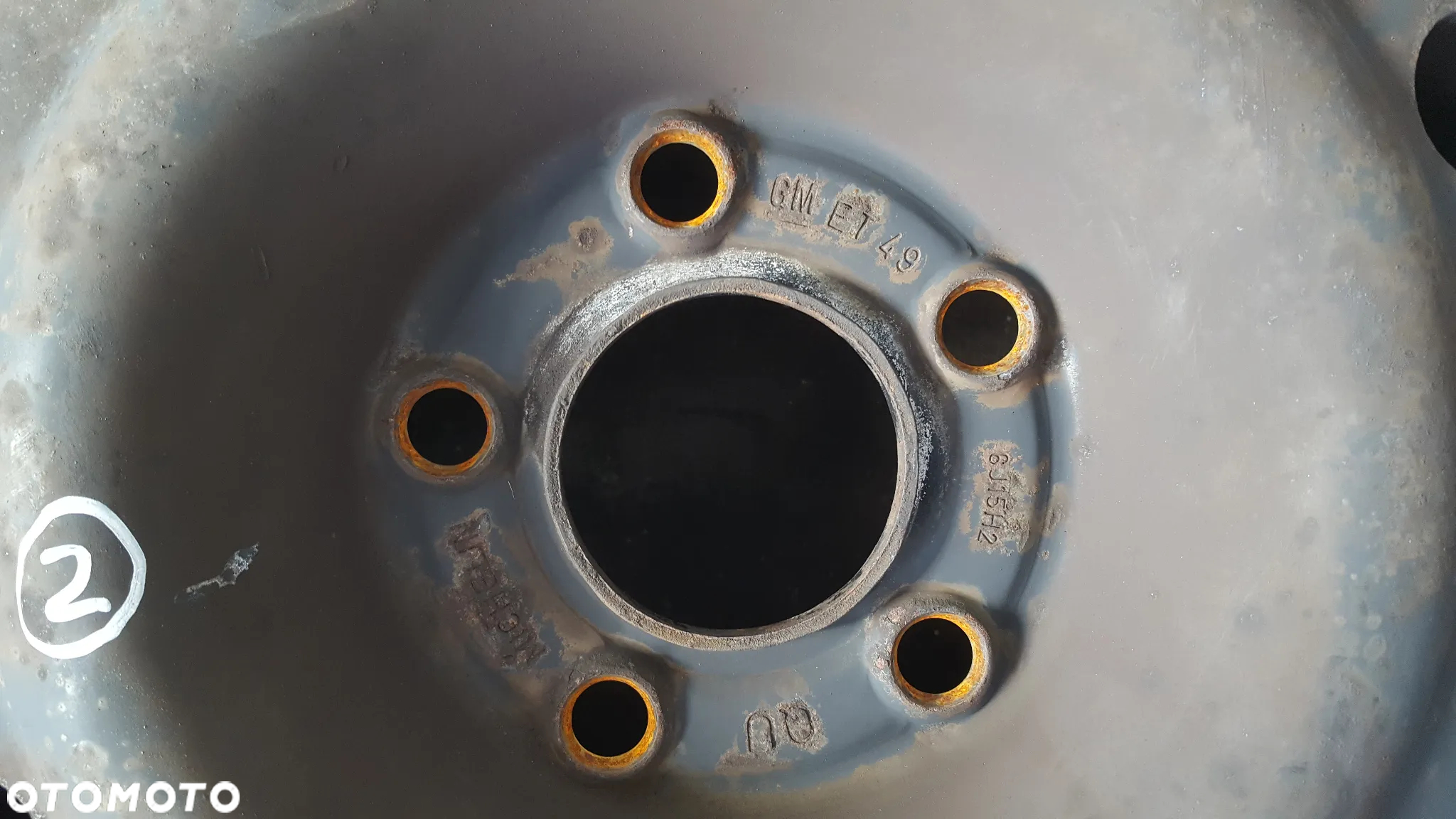 FELGI STALOWE 5x110 6Jx15 CALI ET49 OPEL ASTRA VECTRA KOMPLET - 6