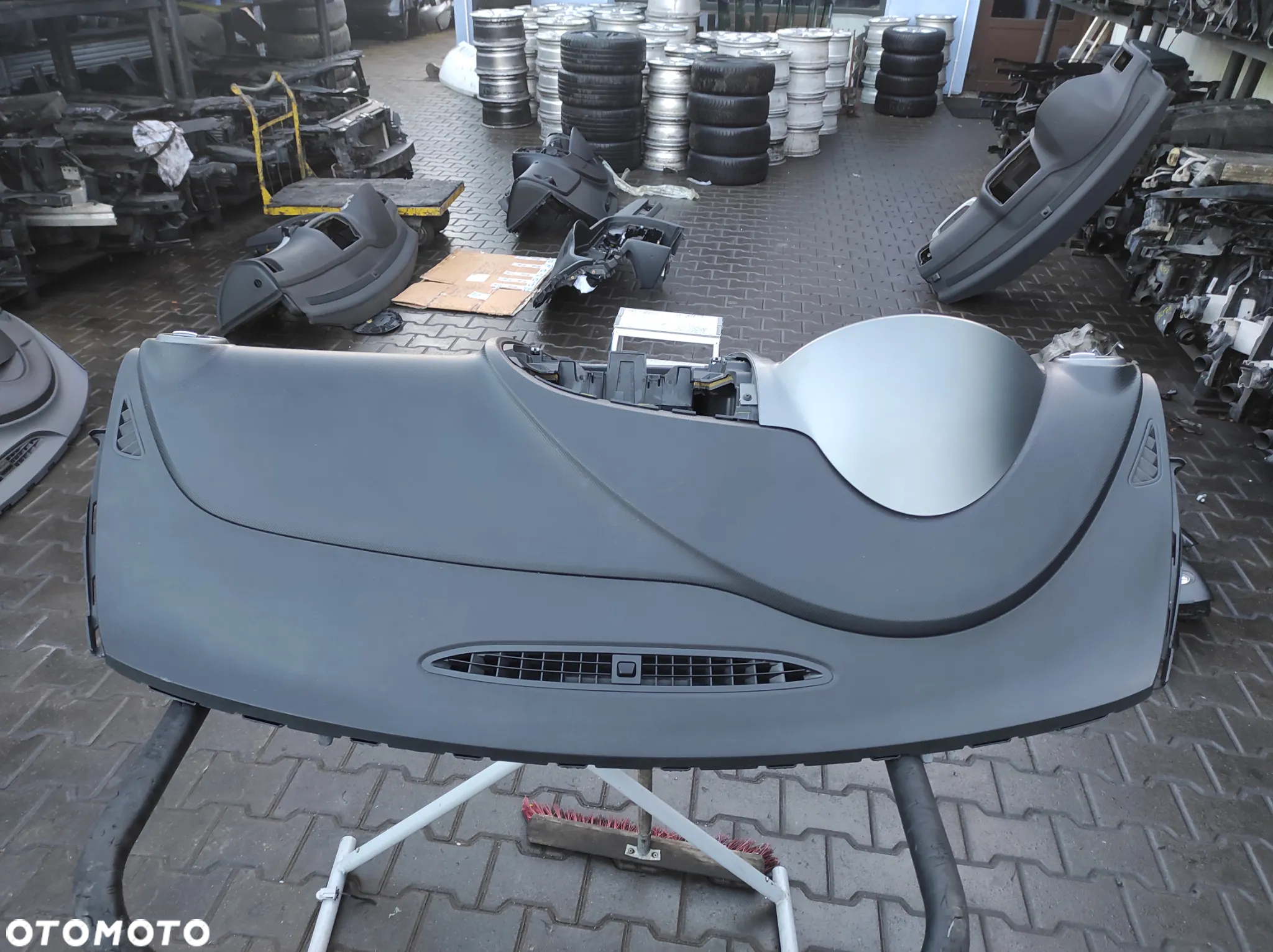 DESKA ROZDZIELCZA KOKPIT KONSOLA CZARNA AIRBAG SEAT LEON 2 LIFT FR CUPRA MS DESIGN 1P0 ZESTAW WYSYŁKA !!!!! - 3