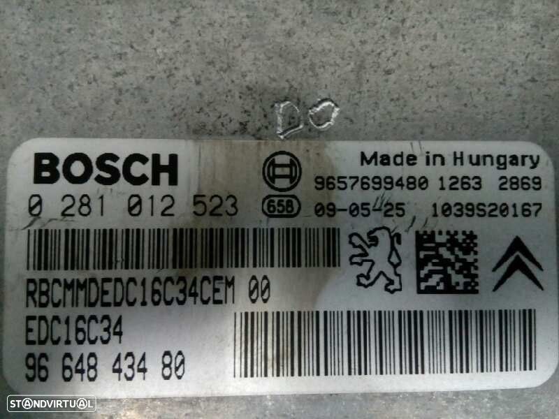 CENTRALINA MOTOR UCE PEUGEOT 207 2006 -9664843480 - 1