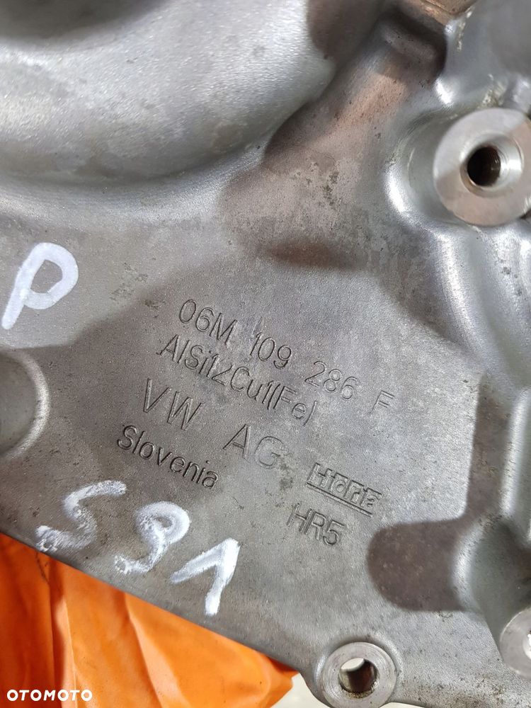obudowa rozrządu 06m109286f porsche 971 audi rs6 rs7 bentley 4.0tfsi djp - 11