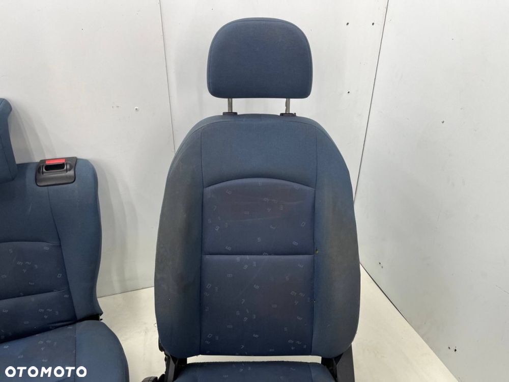 Fotele Mazda 2 I DY 02-07r. kanapa tylna KOMPLET do wyczyszczenia DG4 - 16