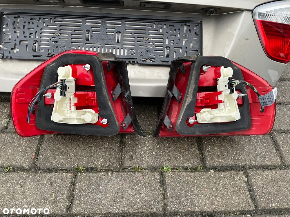 Bmw 3 E90 zderzak tył tylny klapa PDC A53 Platinbronze lampa lewa prawa tył sedan - 8