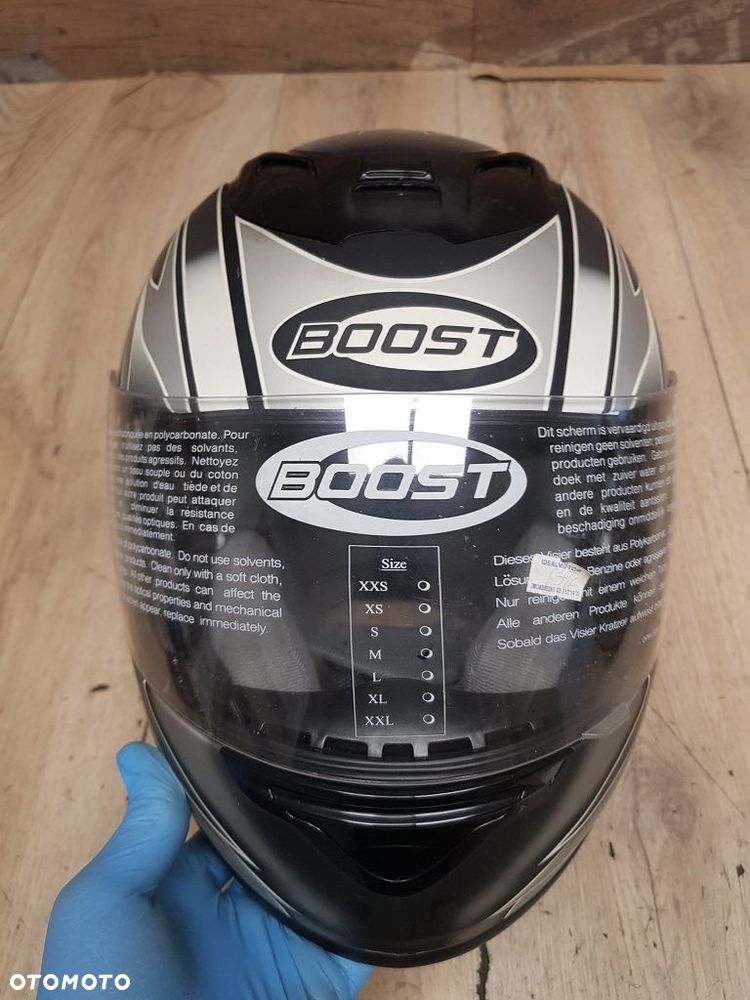 Kask motocyklowy Boost rozmiar M - 8