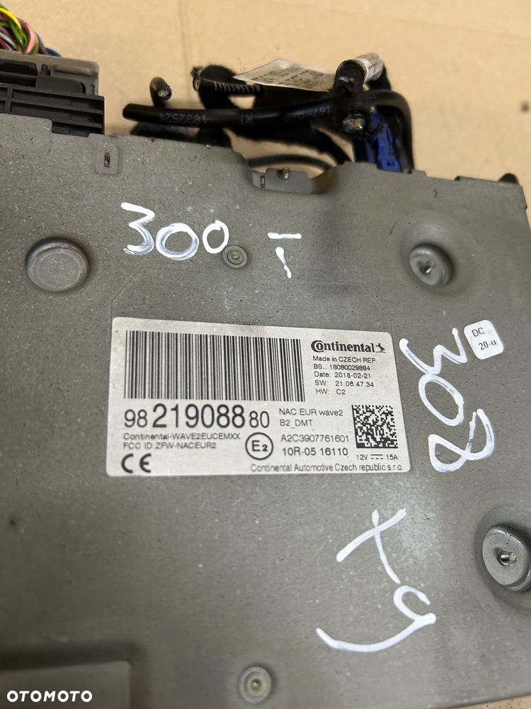 Peugeot 308 T9 radio 9821908880 nawigacja - 3
