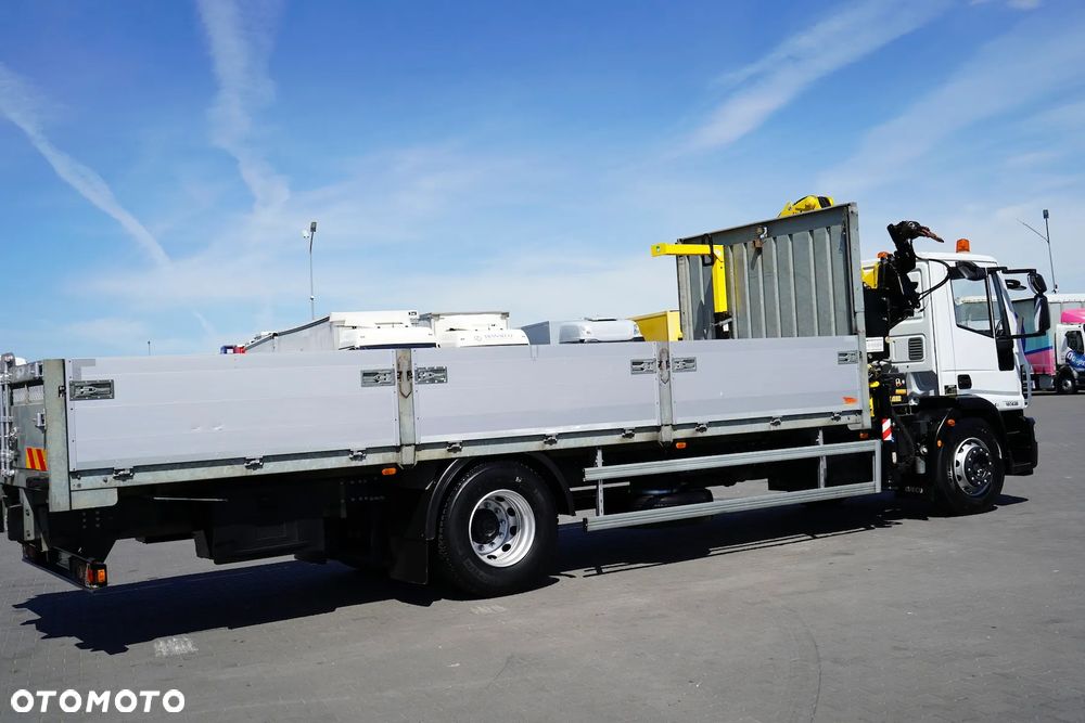 Iveco EUROCARGO / 180E25 / SKRZYNIOWY + HDS / HYVA HB 150 X / ROTATOR / WIDŁY / PILOT - 38