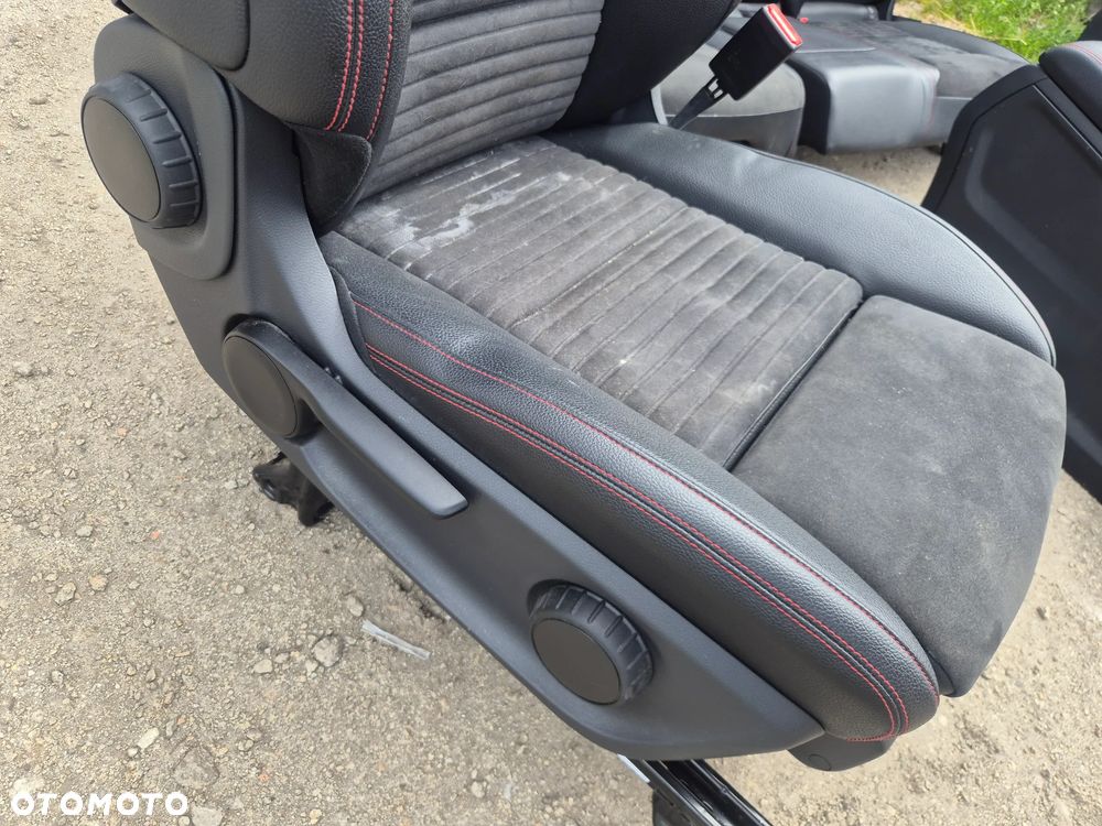 FOTELE SIEDZENIA KANAPA MERCEDES B Klasa W246  Europa  Alkantara - 6