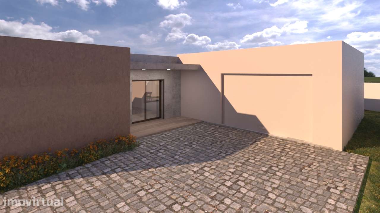 Moradia T4 Térrea de Arquitetura Moderna em Pataias | Alcobaça - Grande imagem: 5/39