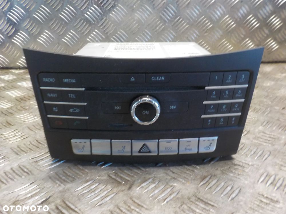 MERCEDES W212 RADIO CD NAWIGACJA A2189003607 - 1