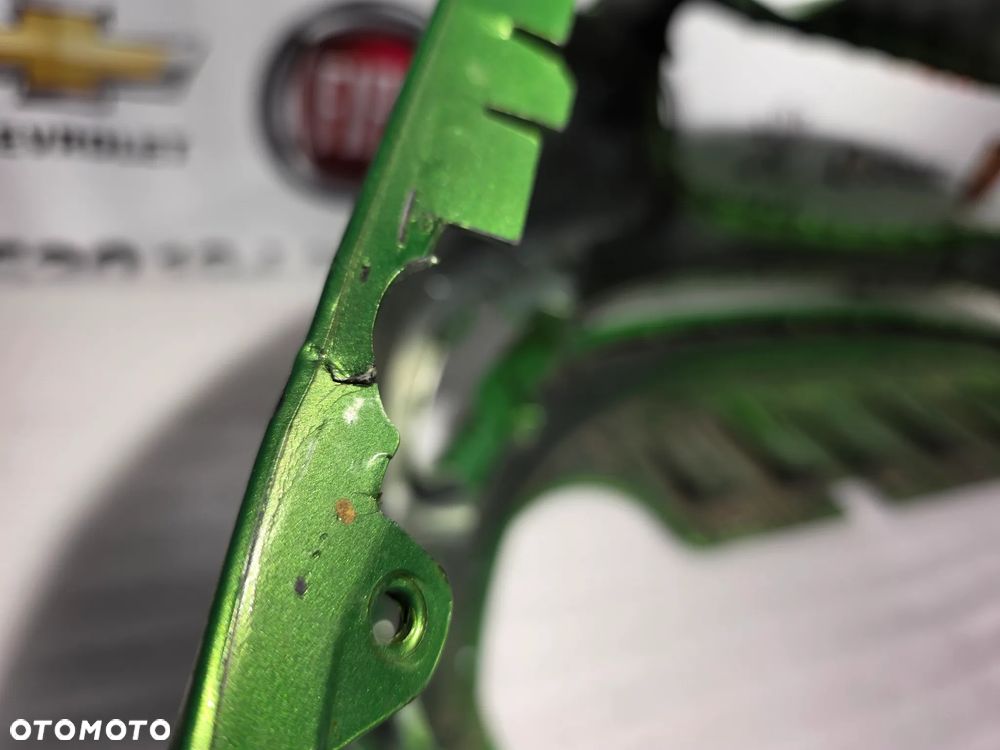 OPEL CORSA E 14- ZDERZAK PRZEDNI PRZÓD , NR 39003567 , KOLOR ZIELONY METALIK , NR AUKCJI NZ1514 - 29