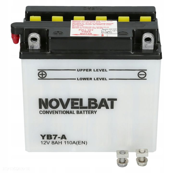 Akumulator Novelbat YB7-A 12V 8Ah 110A L - 2