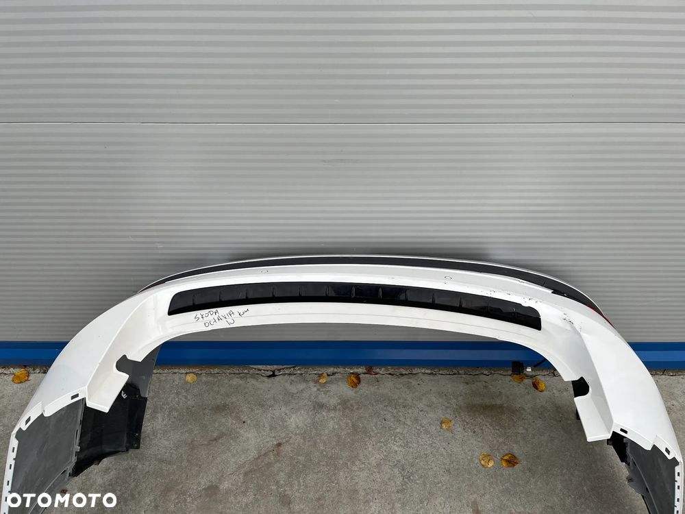 ZDERZAK TYŁ TYLNY SKODA OCTAVIA IV 4 5E7 SCOUT KOMBI 5E7807521J KOMPLETNY - 5