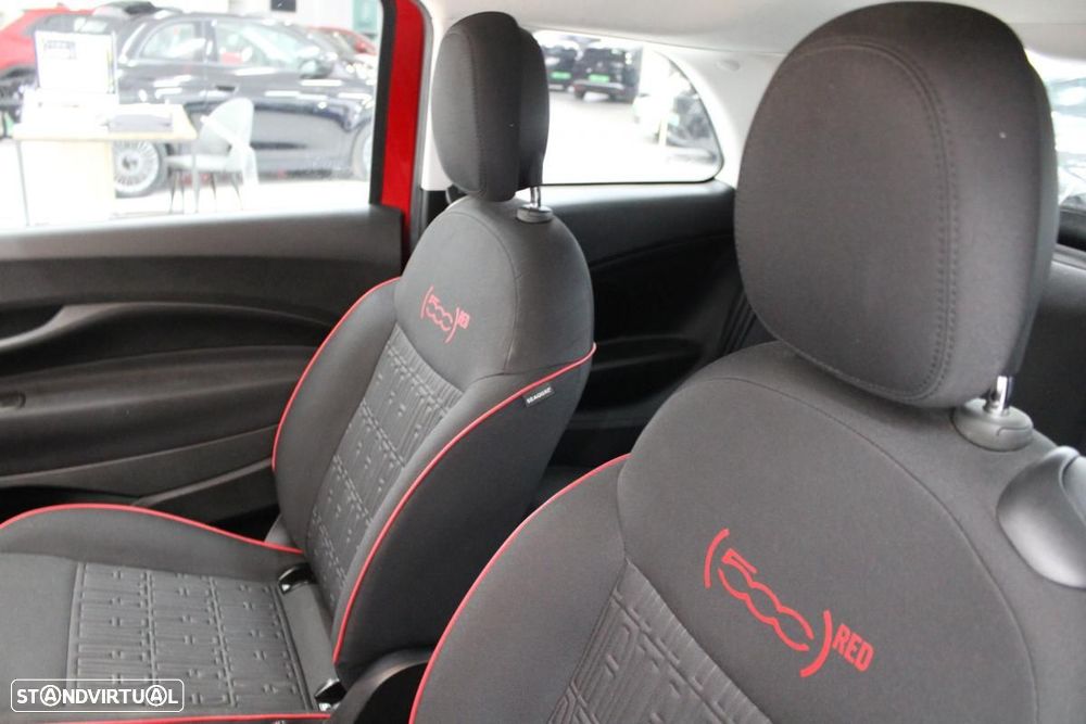 Fiat 500e 23,8kWh Red - 9