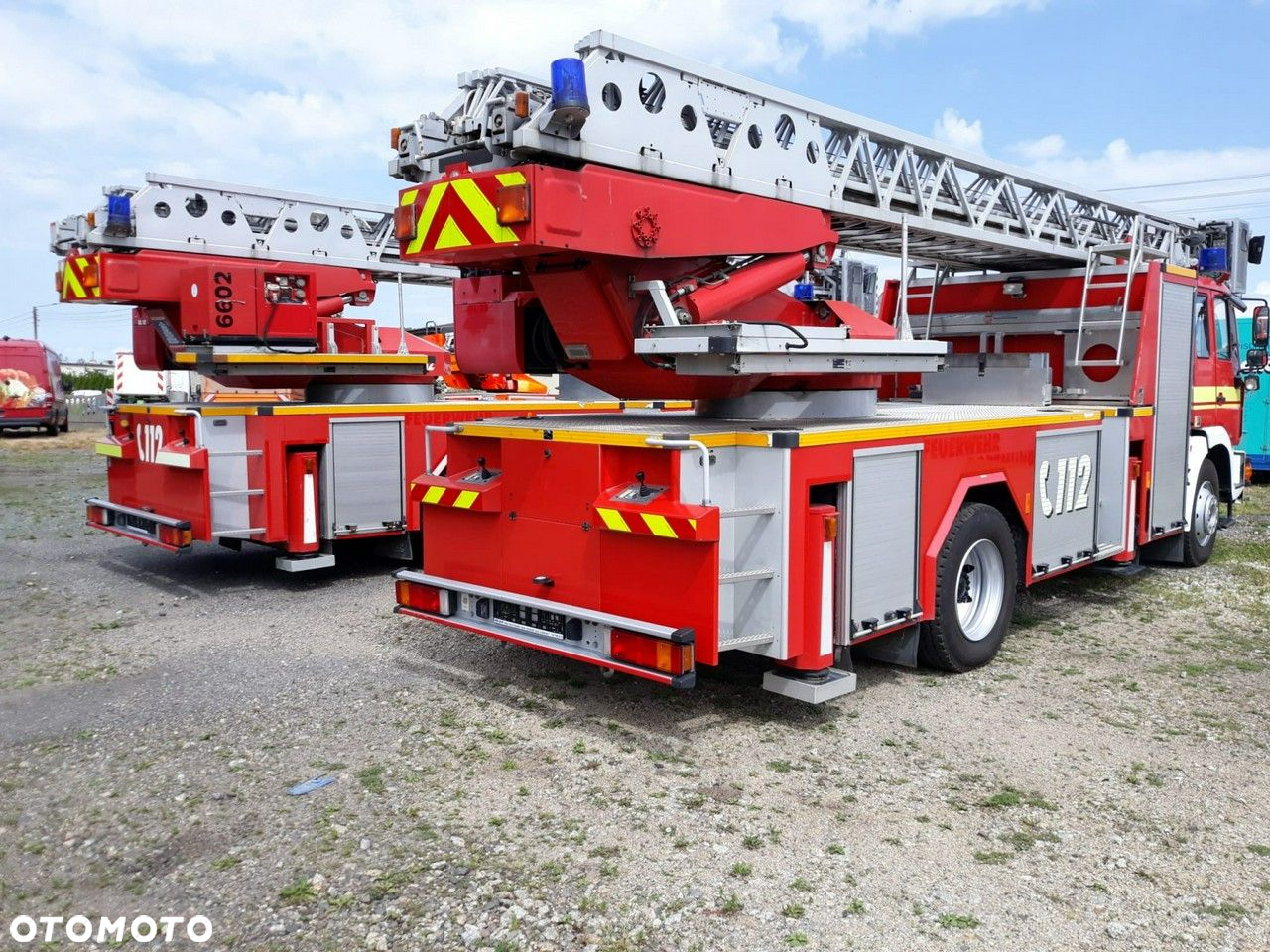MAN Man 15,280 Straż pożarna drabina Strażacka zwyżka podnośnik Metz M2005 - 40