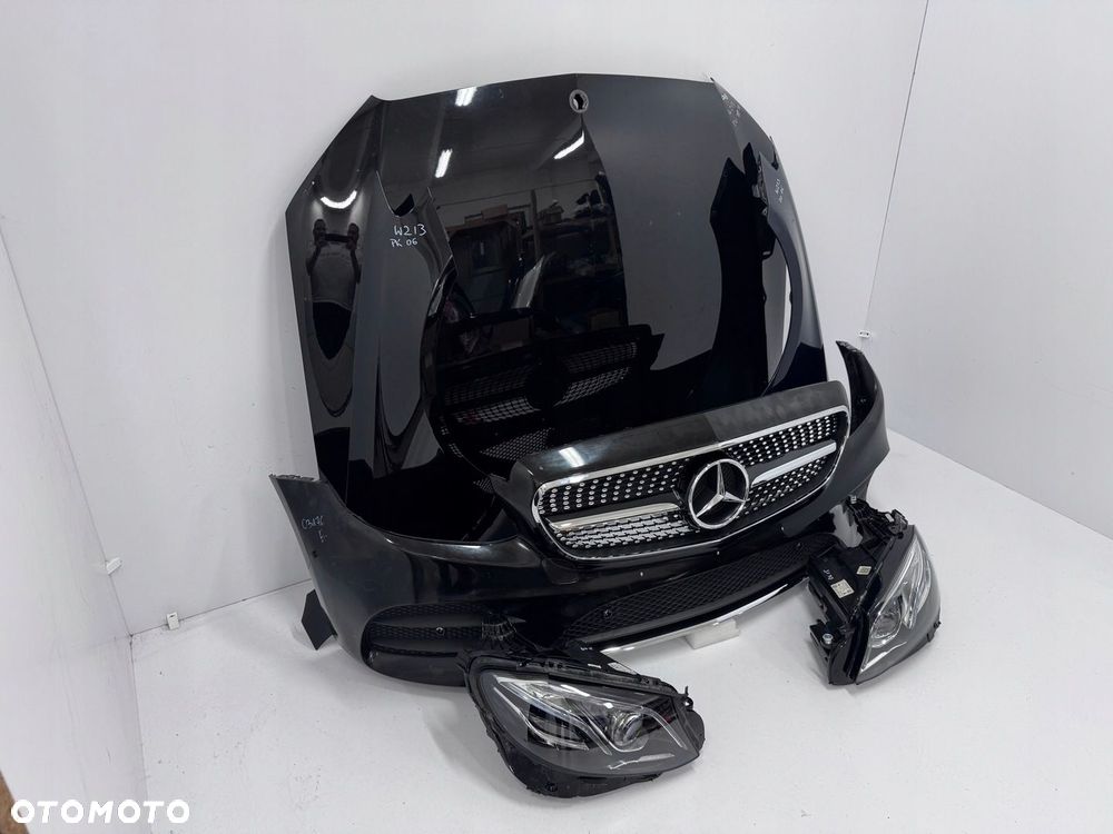 PRZÓD MERCEDES E KLASA AMG W213 A213 MASKA ZDERZAK BŁOTNIKI LAMPY - 2