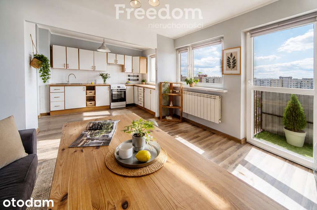 3 pokoje | 46 m² | Stare Bielany | Piękny widok