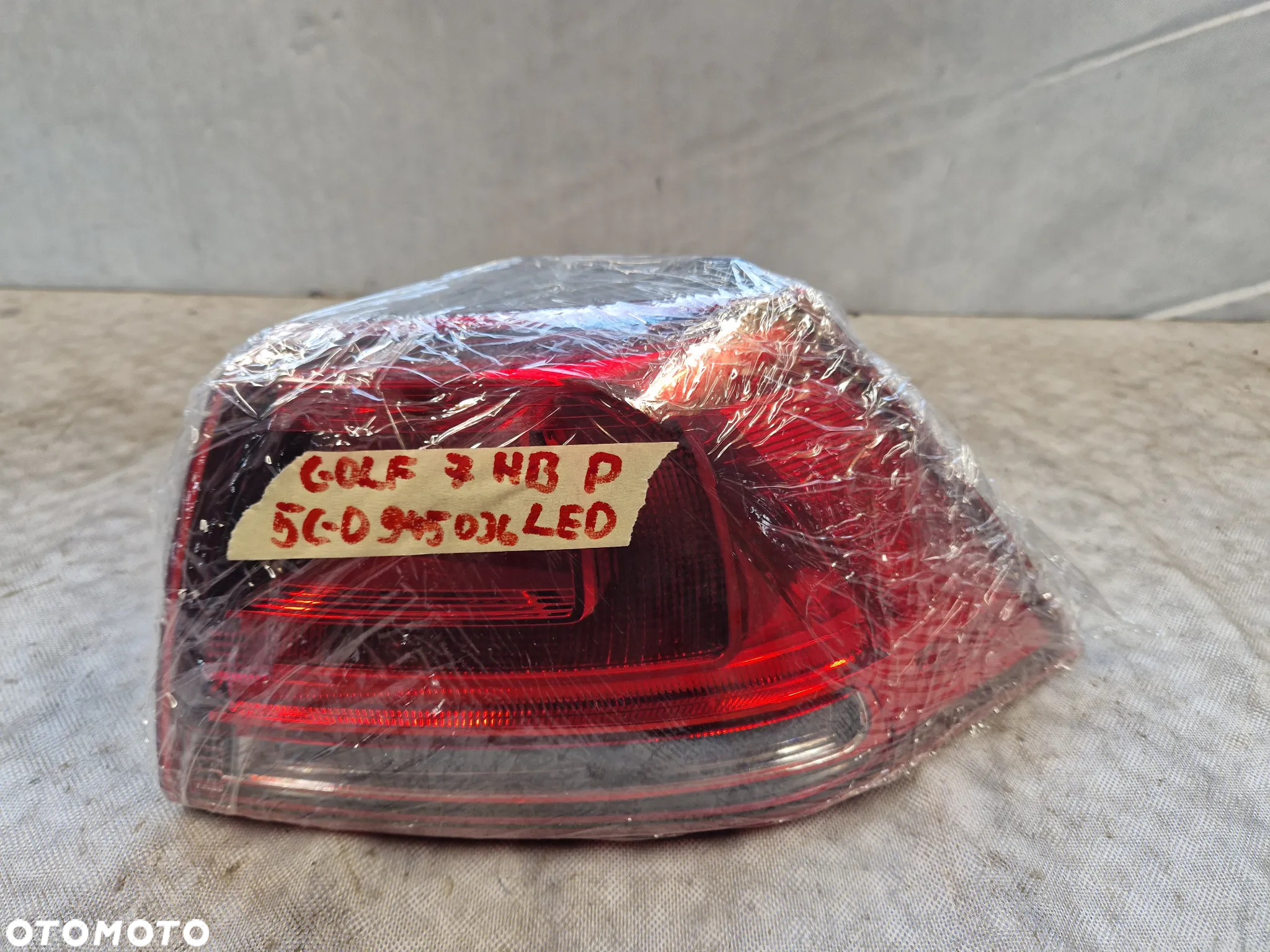 VW Golf VII 7 Lampa Tył Tylna Prawa 5G0 - 8