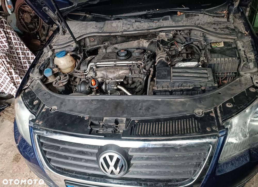 VW Passat B6 2,0 TDI BKP BKD Wszystkie części Silnik Zawieszenie Maska Drzwi Koła Fotele - 4