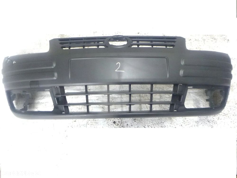 volkswagen caddy 04r- zderzak przód nowy z uszkodz przedni - 1