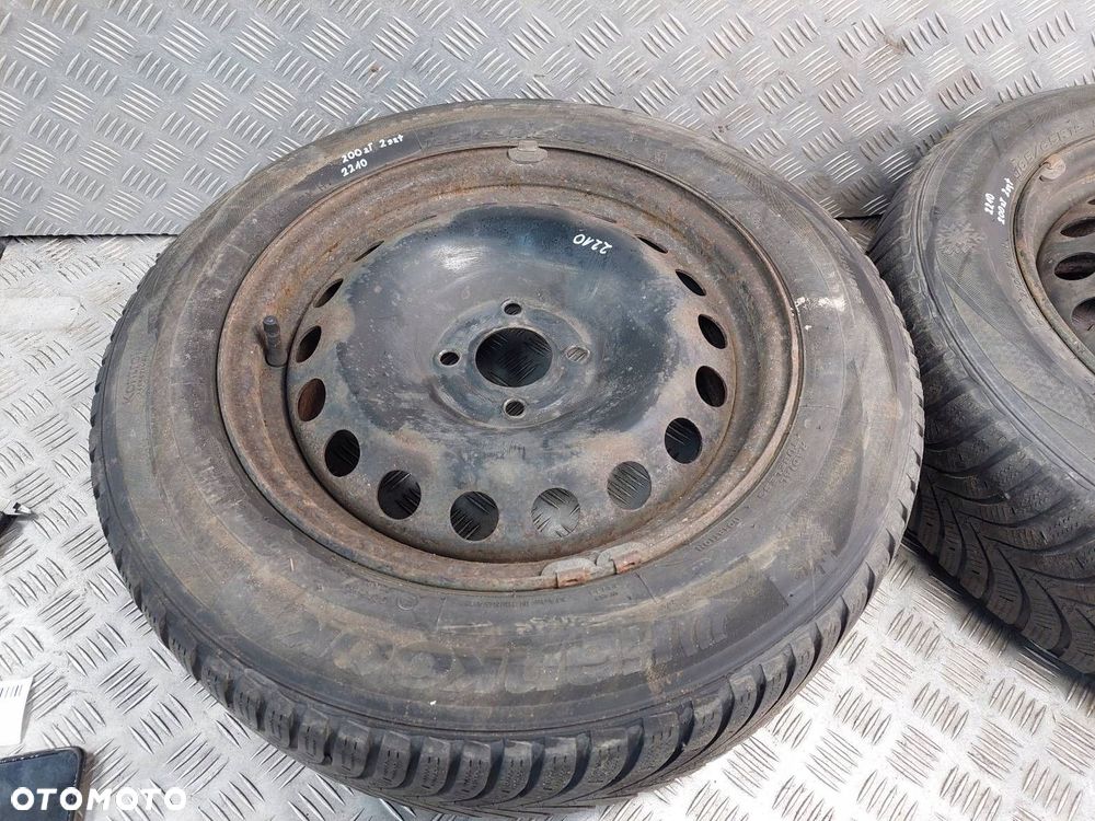 KOŁA FELGI OPONY ZIMOWE 2 SZT 4x100 6,5Jx15 FI60,1 185/65R15 RENAULT - 5