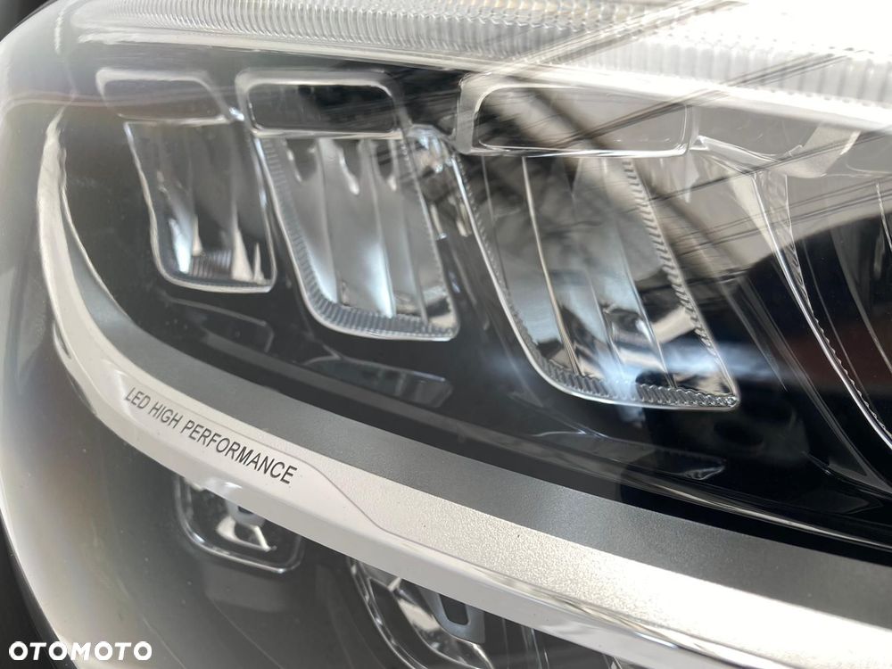 MERCEDES C KLASA W205 LIFT MASKA BŁOTNIK LAMPY PAS - 6