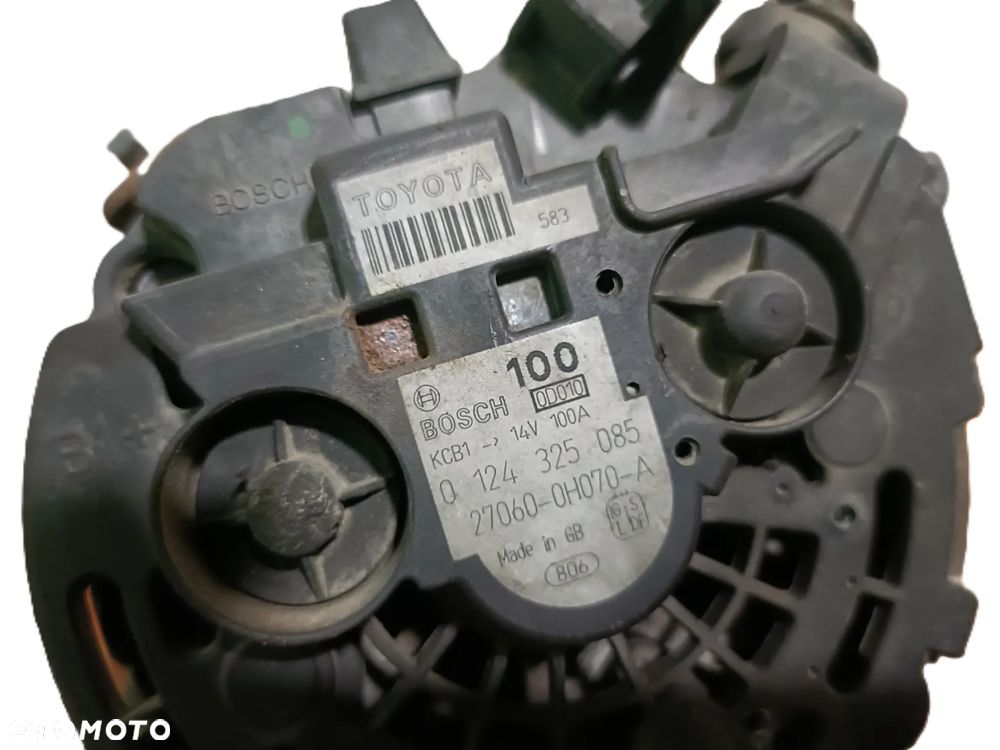 TOYOTA AVENSIS T25 03-09 2,0 B alternator BOSCH 0124325085 * - 6
