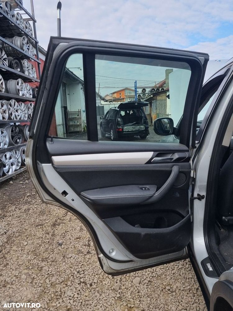 Usa Stanga Spate BMW X3 F25 2010 - 2014 SUV 4 Usi Titansilber 354 (1478) - 3