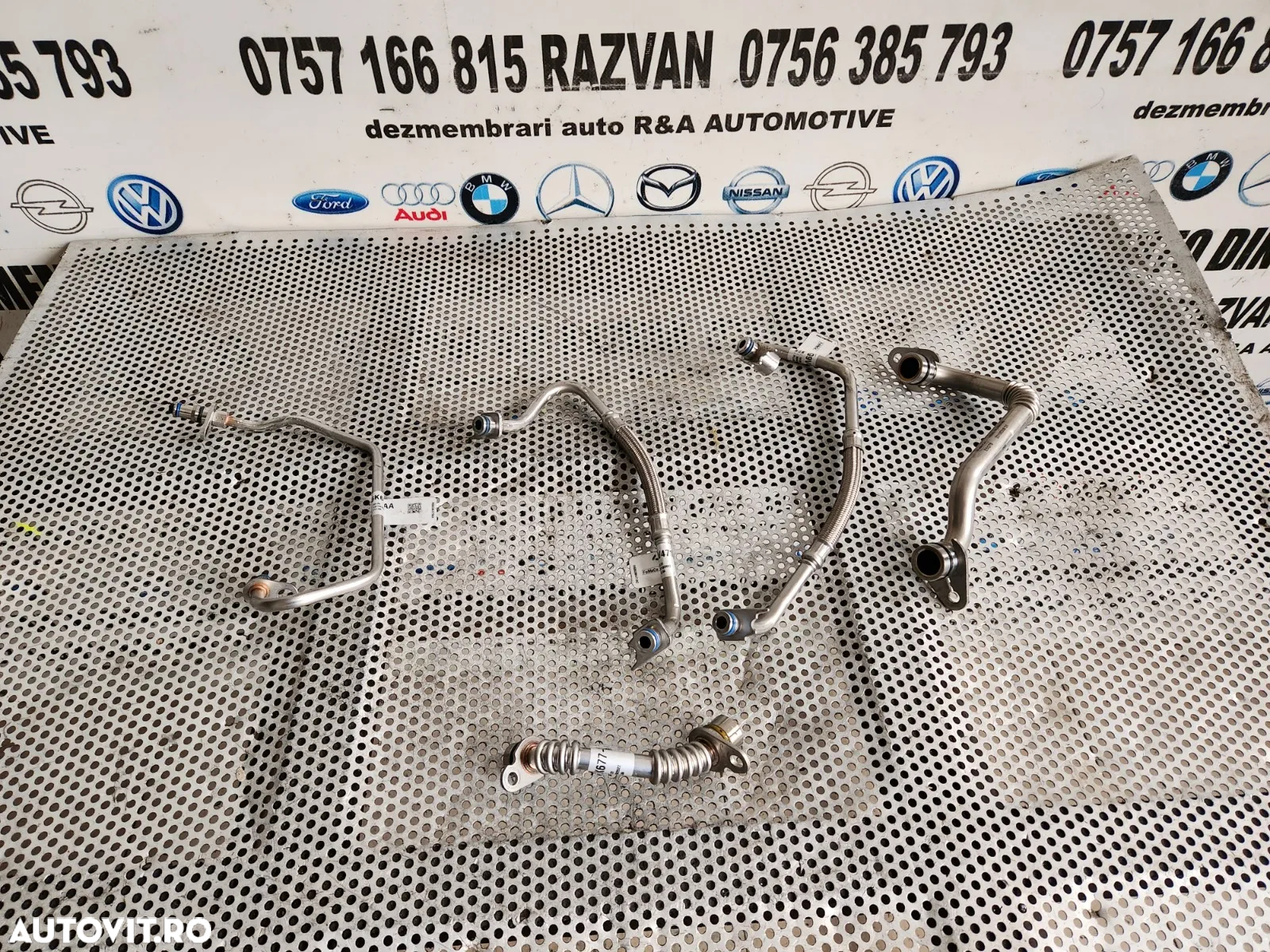 Furtun Conducta Ungere Racire Turbina Ford Puma Fiesta Focus C Max 1.0 Benzina Ecoboost Hybrid Euro - 3