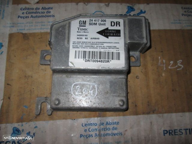 Modulo Airbag 24417006 OPEL CORSA C 2003 OPEL CORSA C 2001 - 1